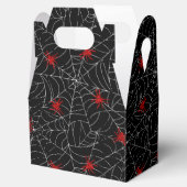不気味なハロウィーンスパイダーウェブ フェイバーボックス (オープン)