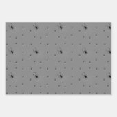 不気味なハロウィーンスパイダーラッピング紙 ラッピングペーパーシート (正面3)