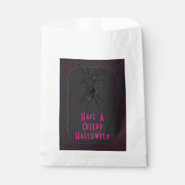 不気味なハロウィーンスパイダー フェイバーバッグ