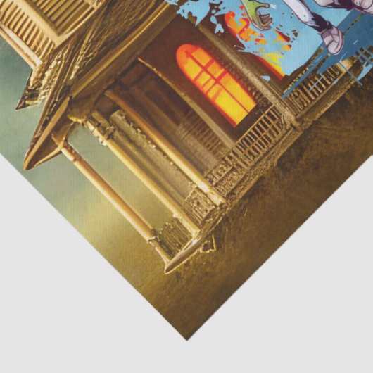 不気味なハロウィーンハウスゾンビボーイズ 薄葉紙 (詳細)