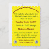 🎃不気味なハロウィーンバッシュに参加しよう！👻 招待状 (裏面)