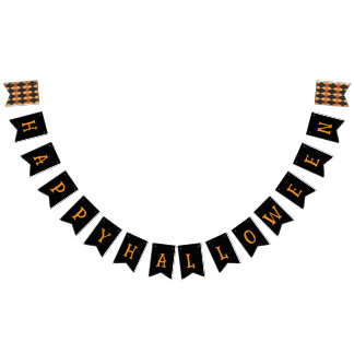 不気味なハロウィーンバッシュ バンティングフラッグ