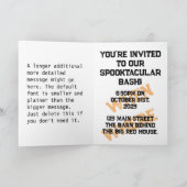 不気味なハロウィーンバッシュ 招待状 (内部)