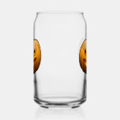 不気味なハロウィーンパンプキン顔 ガラス缶 (左)