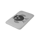 不気味なハロウィーンフクロウバスマット バスマット (アングル)