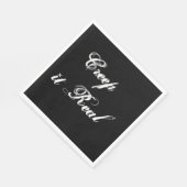 不気味なハロウィーンペーパーナプキン スタンダードランチョンナプキン (角)