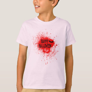 不気味なハロウィーンホラー スリーブシャツ Tシャツ