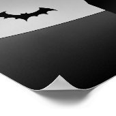 不気味なハロウィーンポスター ポスター (角)