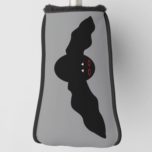 不気味なハロウィーンヴァンパイアこうもりゴルフパターカバー ゴルフヘッドカバー (回転90)