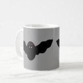 不気味なハロウィーンヴァンパイアこうもりマグ コーヒーマグカップ (正面左)