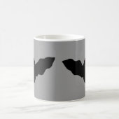 不気味なハロウィーンヴァンパイアこうもりマグ コーヒーマグカップ (中央)