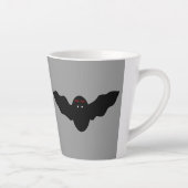 不気味なハロウィーンヴァンパイアこうもり カフェラテマグ (右)