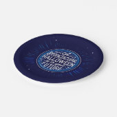 不気味なハロウィーン紙プレート ペーパープレート (アングル)