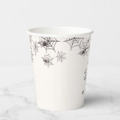 不気味なハロウィーン誕生日パーティースパイダーウェブ 紙コップ (右)