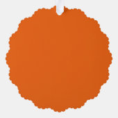 不気味なハロウィーン オーナメントカード (裏面)