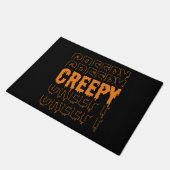 不気味なハロウィーン ドアマット (アングル)