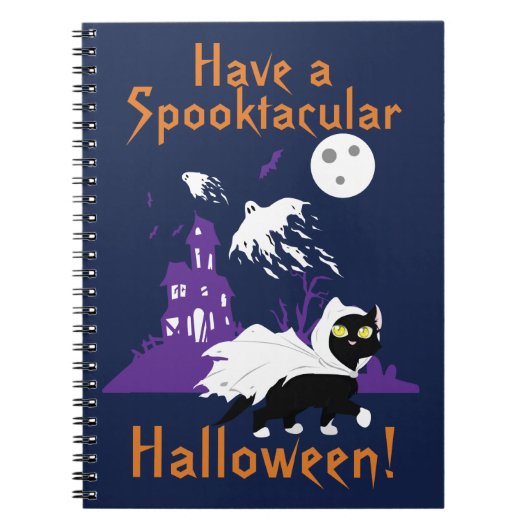 不気味なハロウィーン ノートブック (正面)