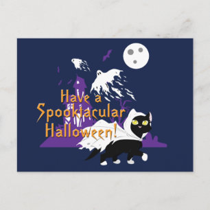 不気味なハロウィーン ポストカード