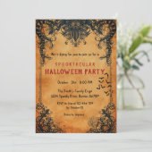 不気味なハローウィンパーティイン 招待状 (スタンド正面)