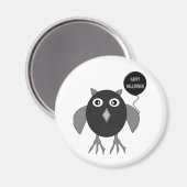 不気味なハローウィンパーティフクロウ磁石 マグネット (正面/裏面)