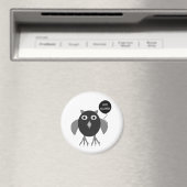 不気味なハローウィンパーティフクロウ磁石 マグネット (インサイチュ (食洗機))