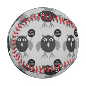 不気味なハローウィンパーティフクロウ野球 野球ボール (正面左)