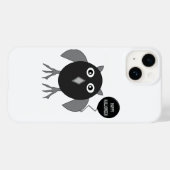 不気味なハローウィンパーティフクロウiPhoneケース Case-Mate iPhoneケース (裏面 (横))