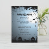 不気味なハローウィンパーティ 招待状 (スタンド正面)
