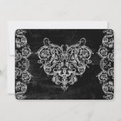 不気味なハート 案内状 (裏面)