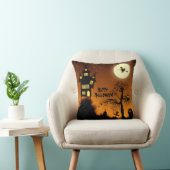 不気味なハ幽霊のよく出るウスハロウィーン装飾 クッション (椅子)