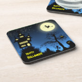 不気味なハ幽霊のよく出るウスハロウィーン装飾 コースター (左側)