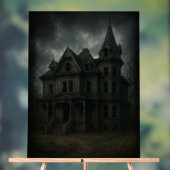 不気味なハ幽霊のよく出るウス アクリルサイン (ニュートラル)