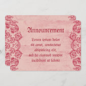 不気味なバレンタイン シーズンカード (正面/裏面)