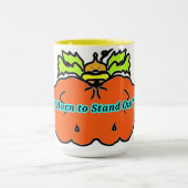 不気味なパンプキンマグ マグカップ (中央)