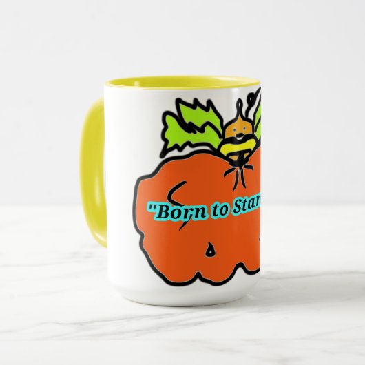 不気味なパンプキンマグ マグカップ (正面左)