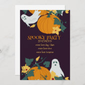 不気味なパーティー 招待状 (正面/裏面)