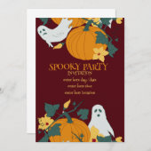 不気味なパーティー 招待状 (正面/裏面)