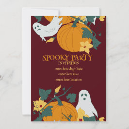 不気味なパーティー 招待状