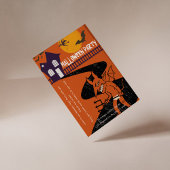 不気味なパーティー：邪悪なハロウィンパーティーの招待状 シーズンカード