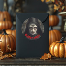 不気味なビンテージの修道女 ハロウィン ホラー