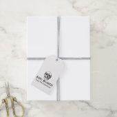 不気味なビンテージ スカル ハッピー ハロウィン ギフトタグ (より糸付き)