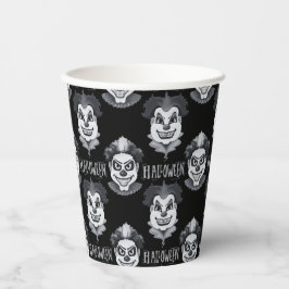 不気味なピエロ不気味ハローウィンパーティ 紙コップ