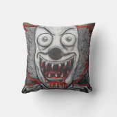 不気味なピエロ クッション (裏面)