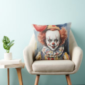 不気味なピエロ クッション (椅子)