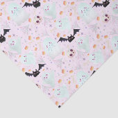 不気味なピンクのハロウィーン 薄葉紙 (詳細)