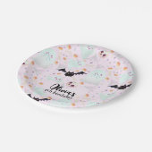 不気味なピンク ペーパープレート (アングル)