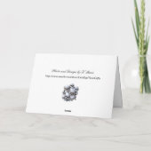 不気味なベビードールハロウィンカード シーズンカード (裏面)