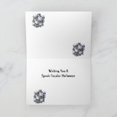 不気味なベビードールハロウィンカード シーズンカード (内部)