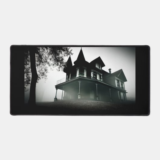 不気味なマンシ幽霊のよく出るョンダーク デスクマット (正面)