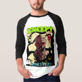 不気味なモンスターシャツ Tシャツ (正面)